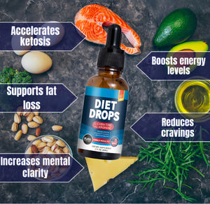 ALL IN 1 - WEIGHT LOSS DROPS (x4 Bottles)